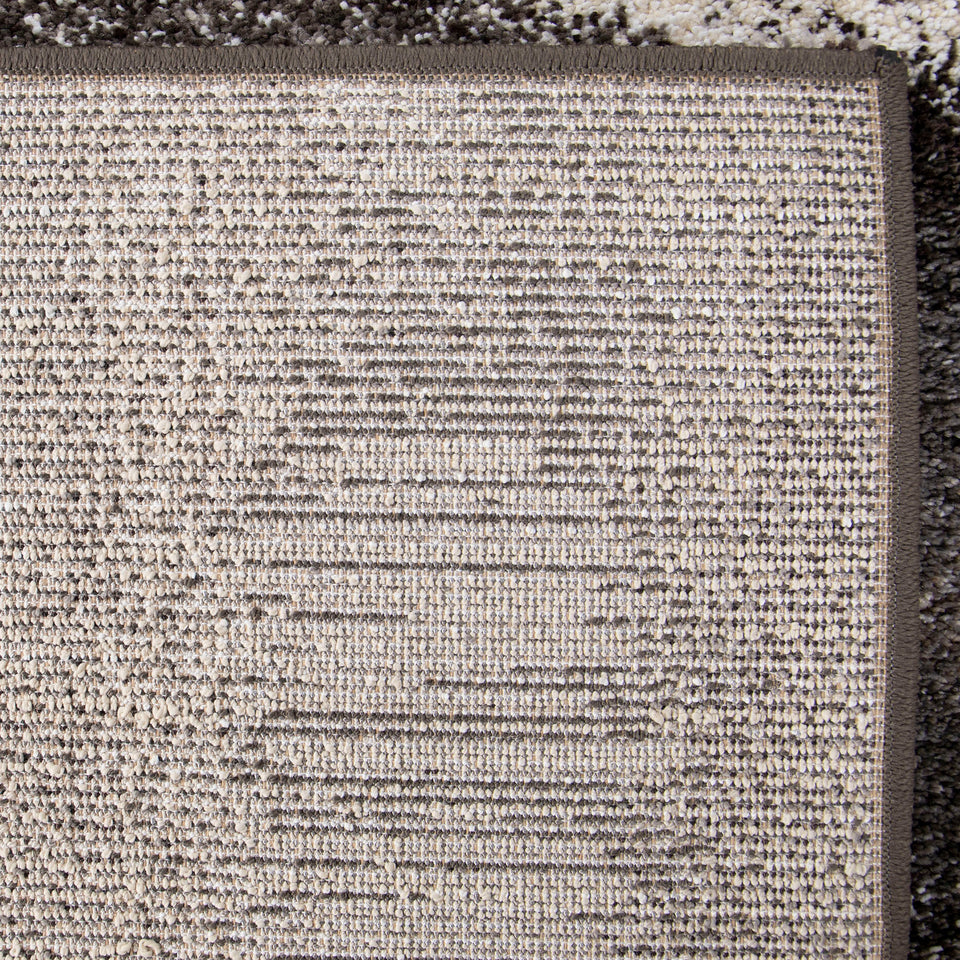 Brookfield Contemporary 5x8 Area Rug in Charcoal/Beige