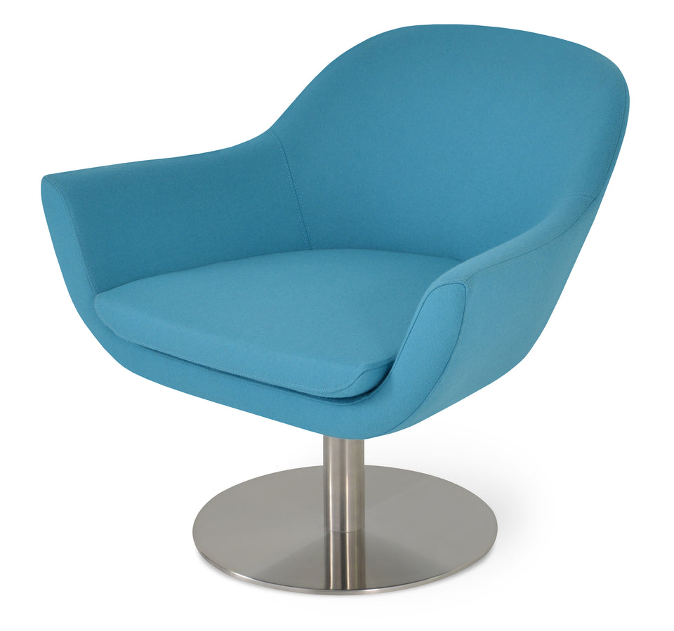 Madison Armchair Swivel Round.