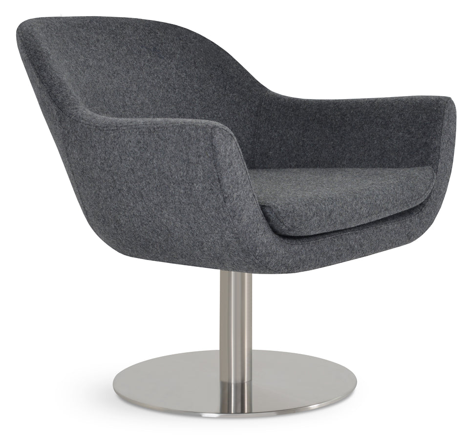Madison Armchair Swivel Round.