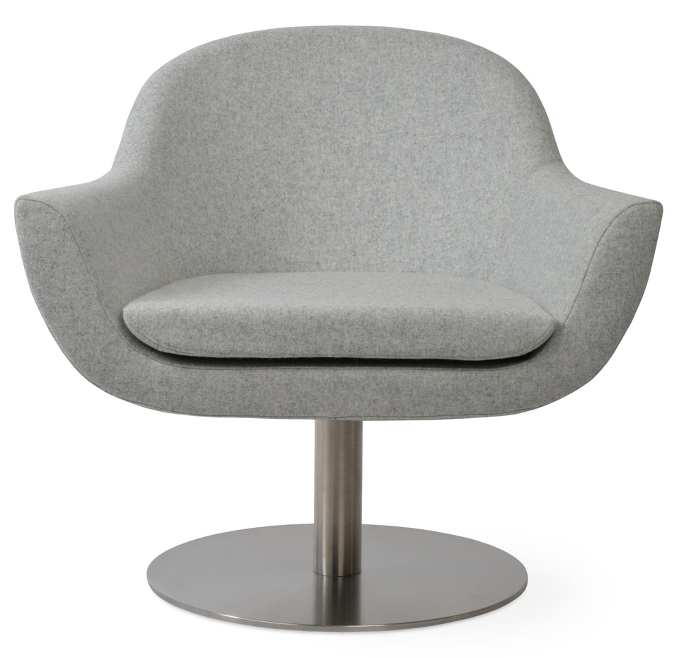 Madison Armchair Swivel Round.