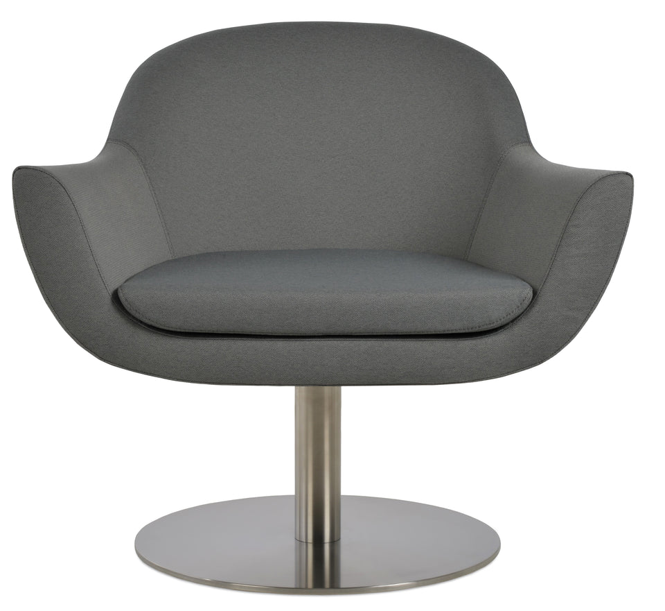 Madison Armchair Swivel Round.