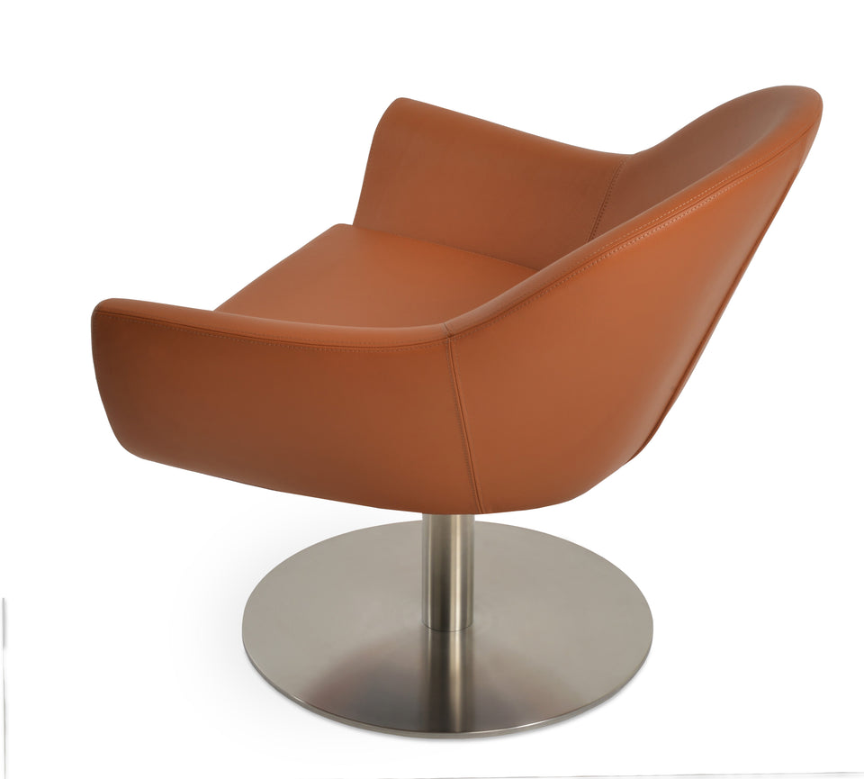 Madison Armchair Swivel Round.
