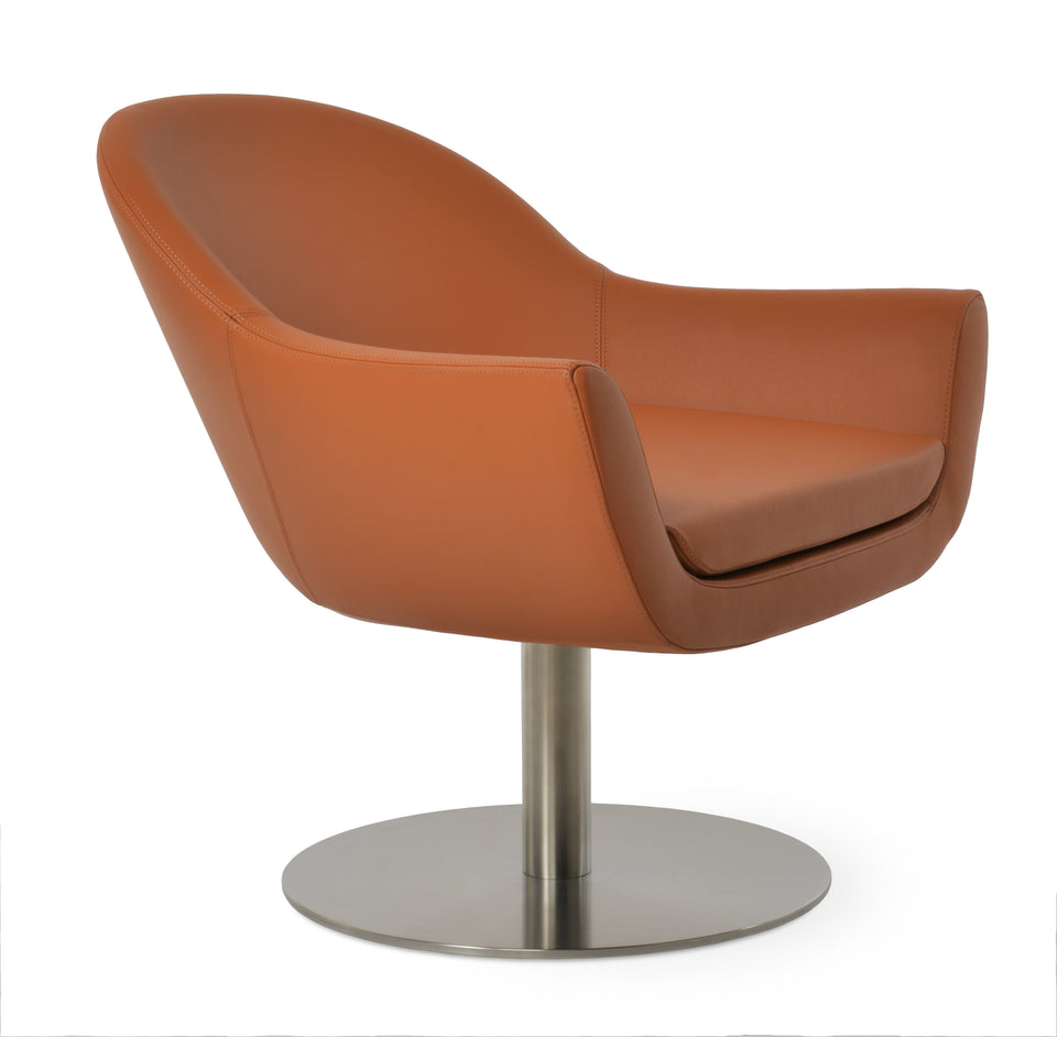 Madison Armchair Swivel Round.