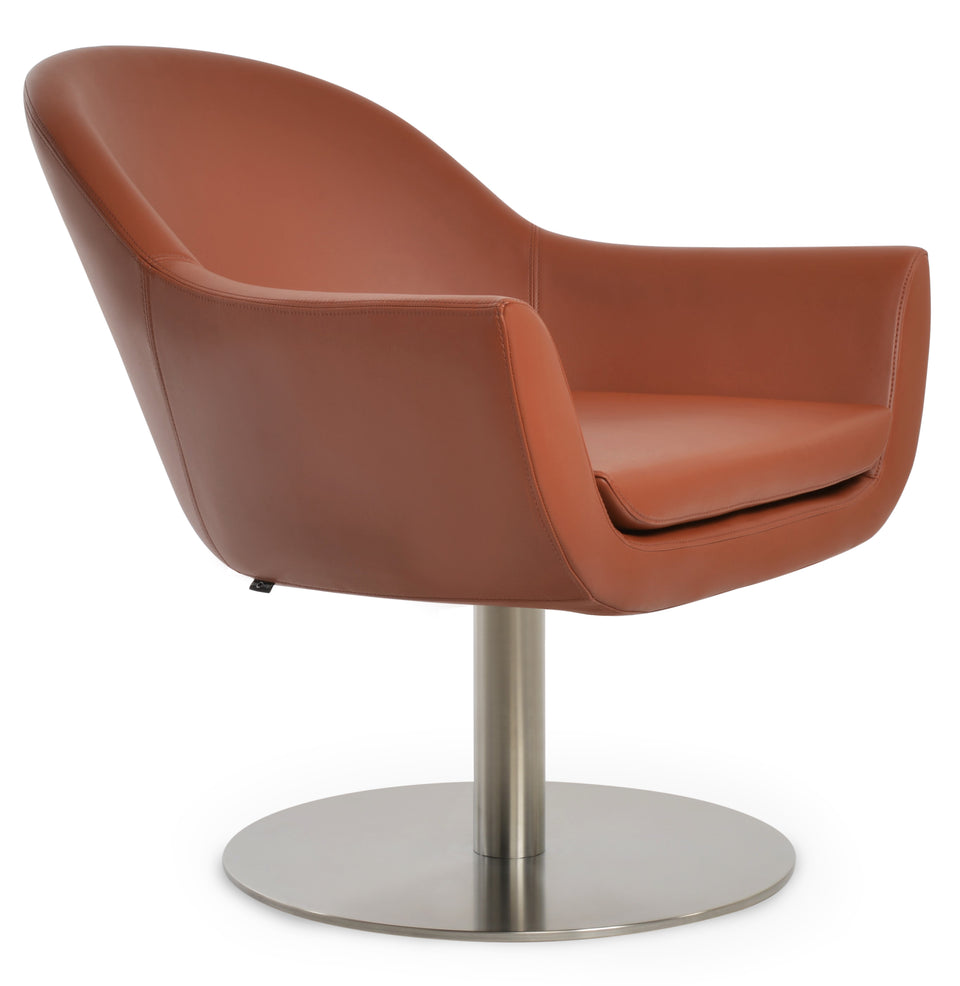 Madison Armchair Swivel Round.