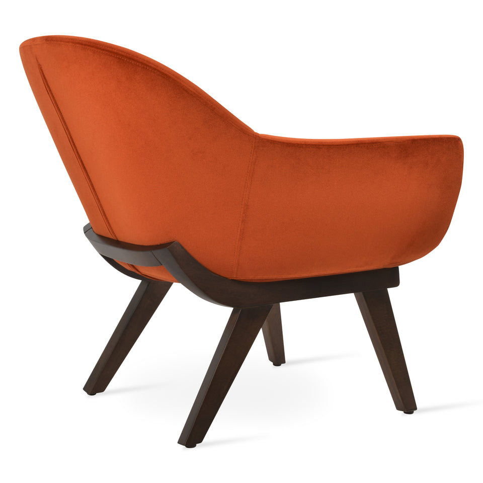 Madison Armchair Wood Base.