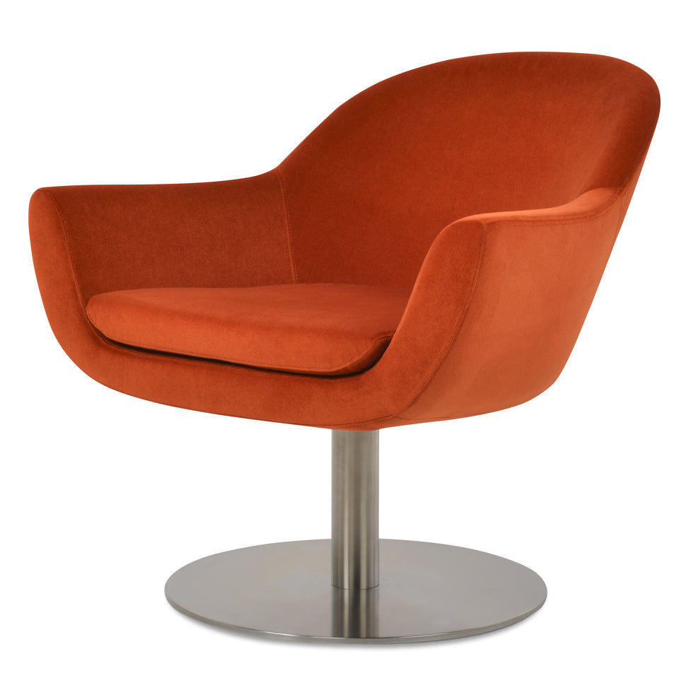 Madison Armchair Swivel Round.