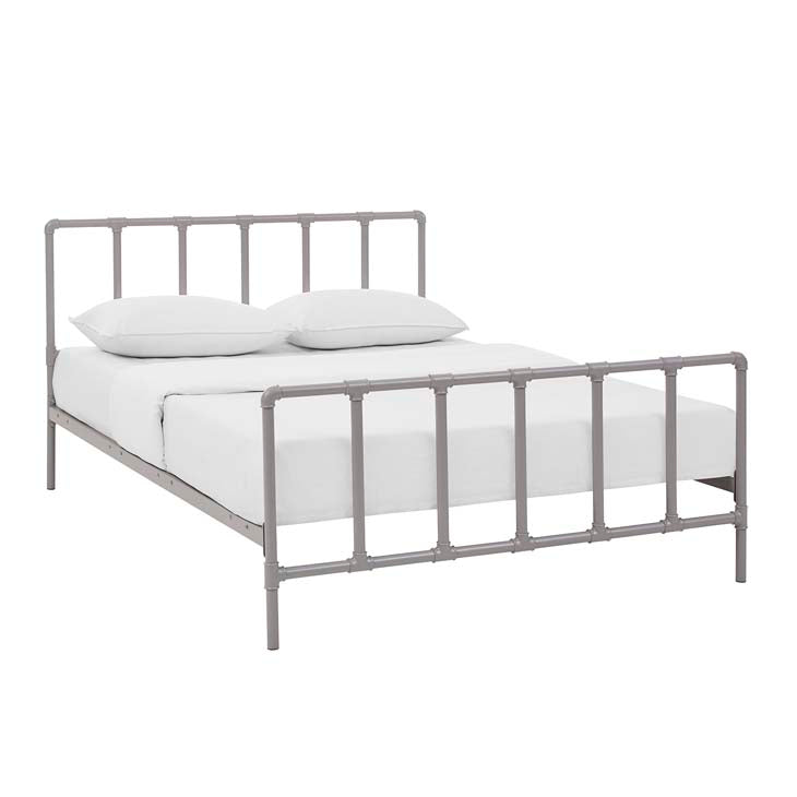 DOWER STAINLESS STEEL BED.