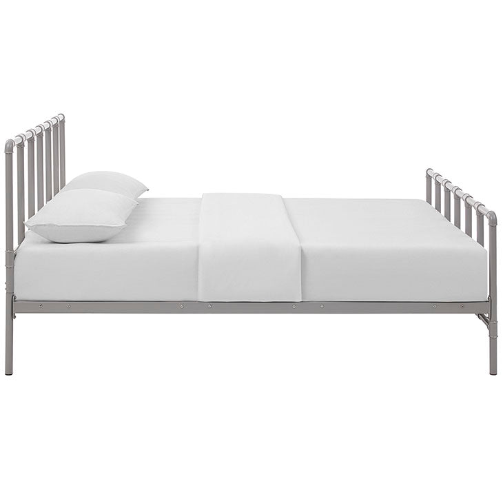 DOWER STAINLESS STEEL BED.