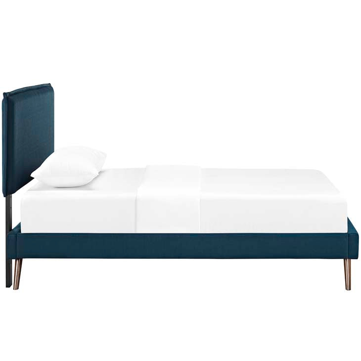 Amaris Twin Fabric Platform Bed.
