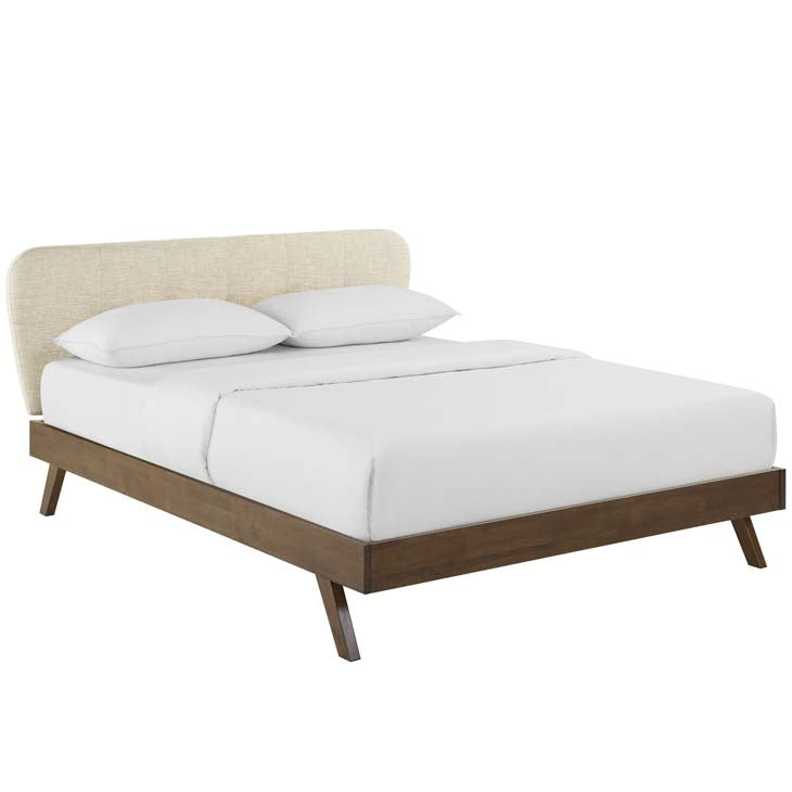 Gianna Queen Upholstered Platform Bed.