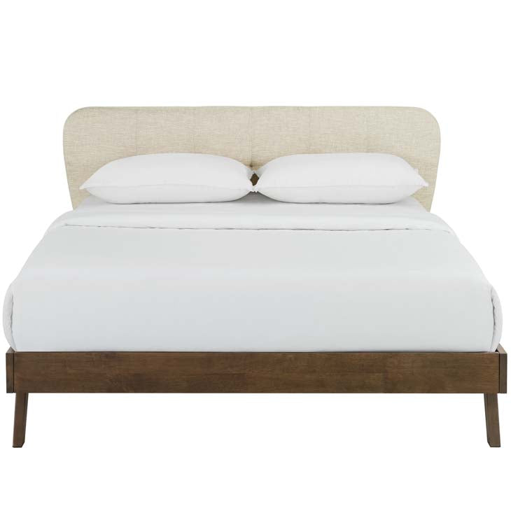 Gianna Queen Upholstered Platform Bed.