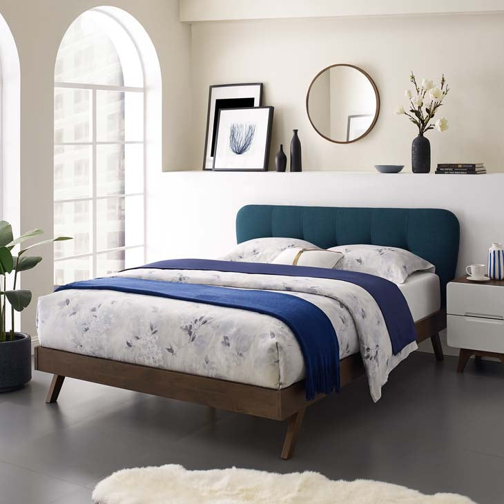 Gianna Queen Upholstered Platform Bed.