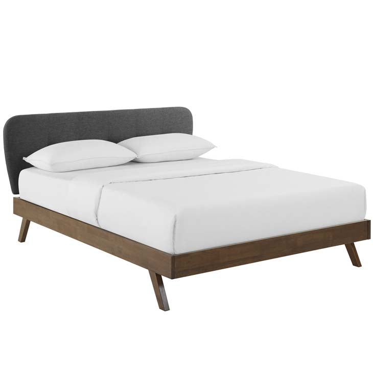 Gianna Queen Upholstered Platform Bed.