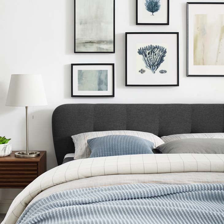 Gianna Queen Upholstered Platform Bed.