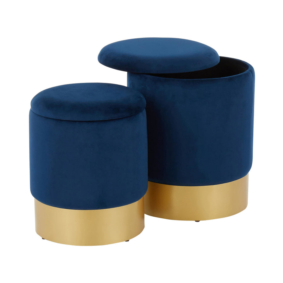 Marla Nesting Ottoman Set.
