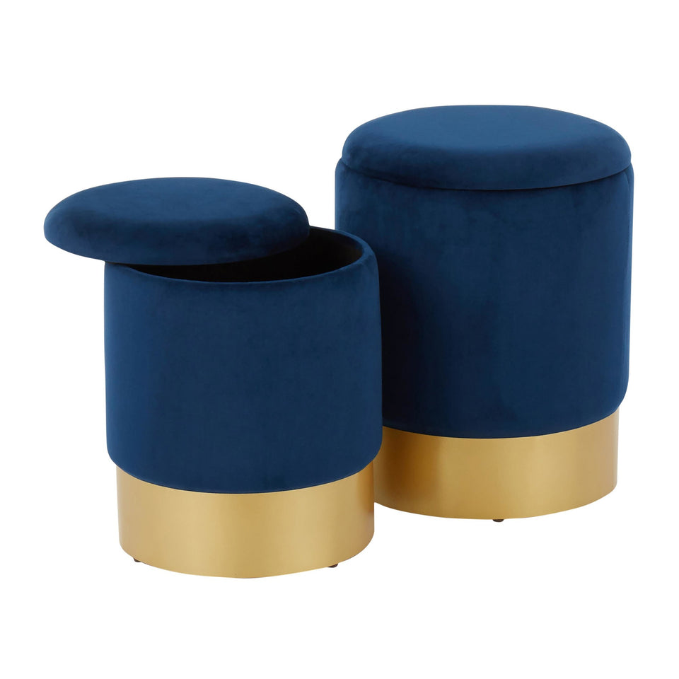 Marla Nesting Ottoman Set.