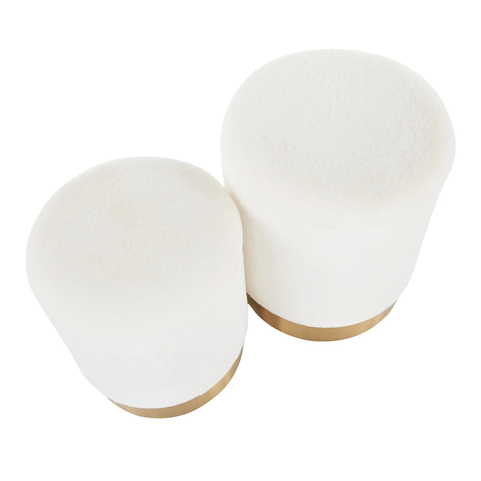 Marla Nesting Ottoman Set.