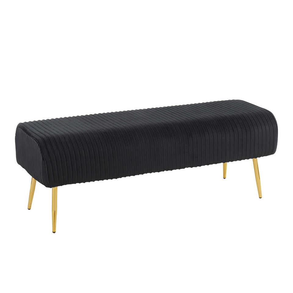 Marla Pleated Bench.