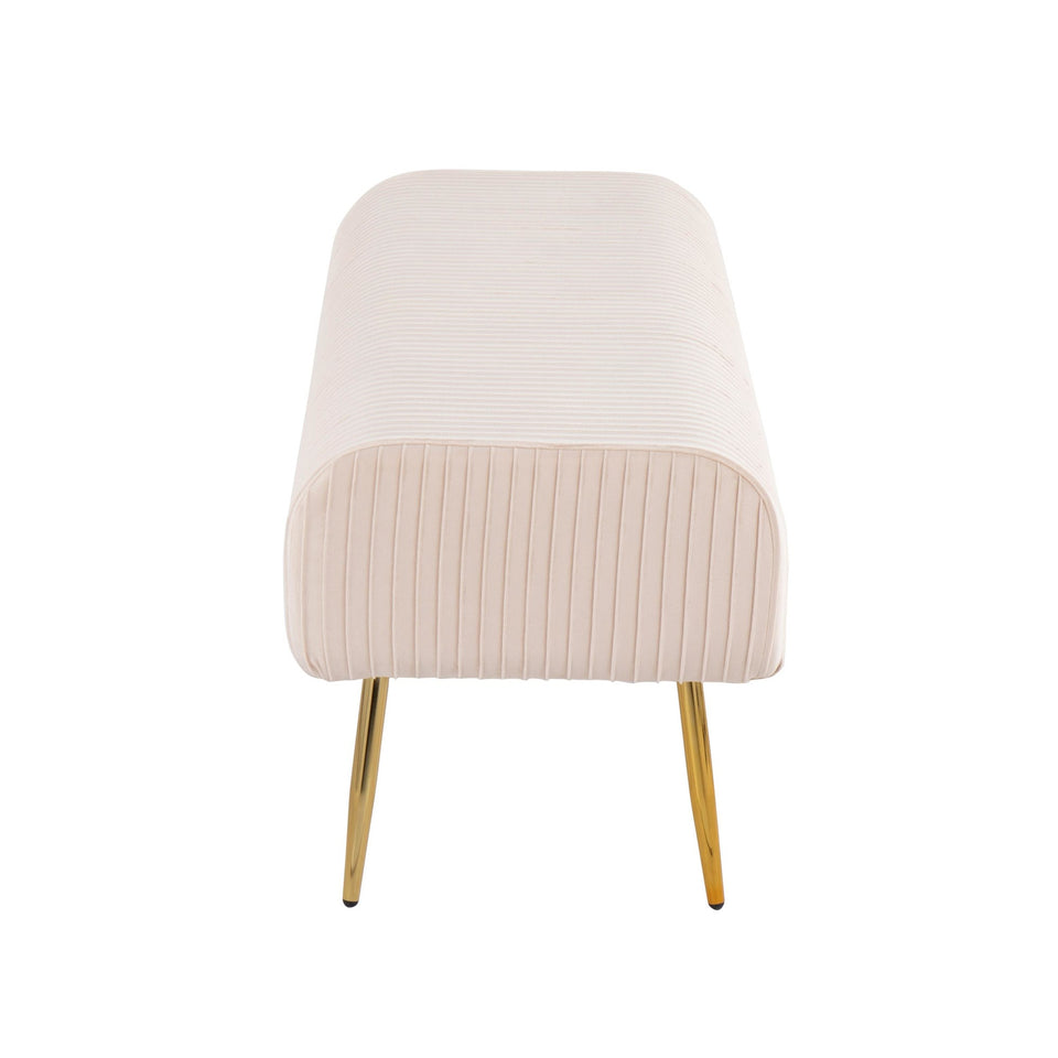 Marla Pleated Bench.