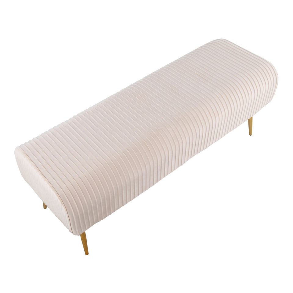 Marla Pleated Bench.