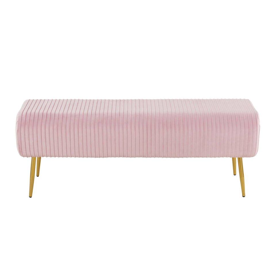 Marla Pleated Bench.
