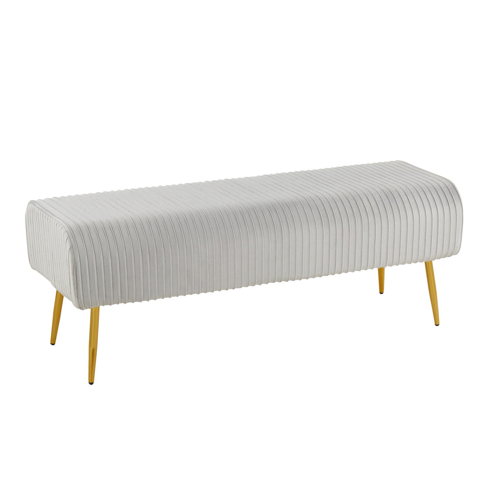 Marla Pleated Bench.