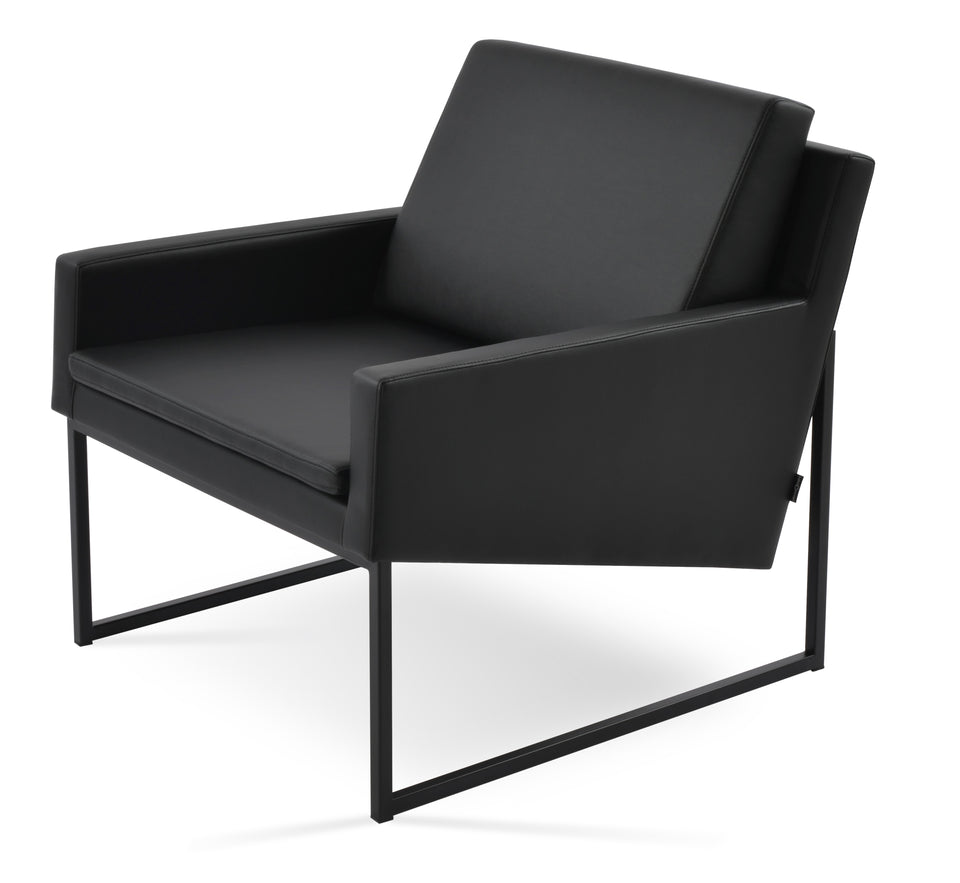 Nova Armchair Metal Sled Base.