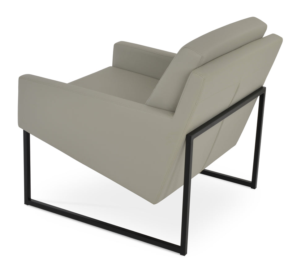 Nova Armchair Metal Sled Base.