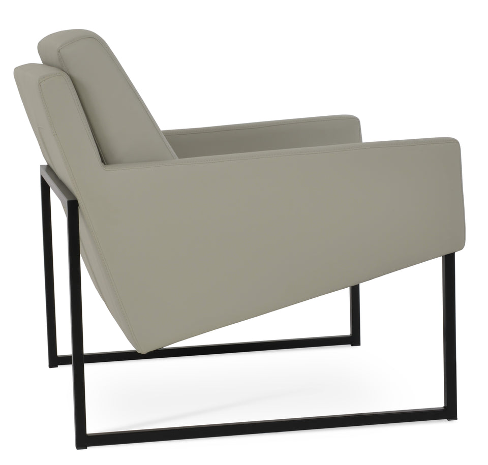Nova Armchair Metal Sled Base.