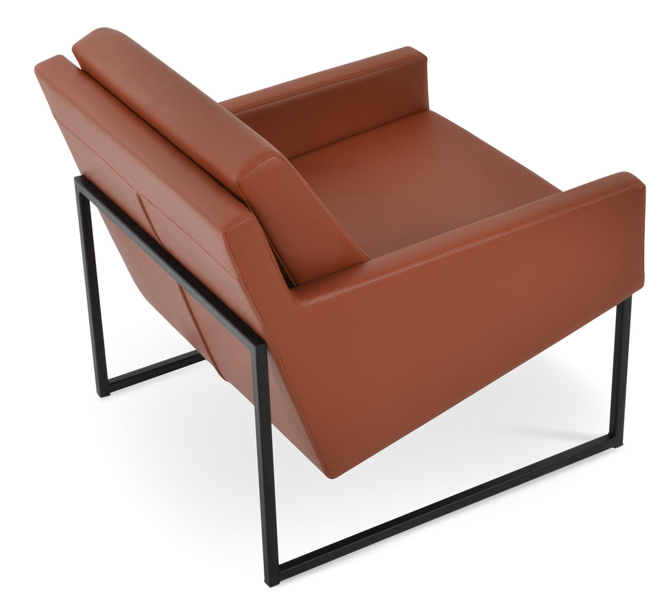 Nova Armchair Metal Sled Base.