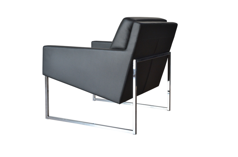 Nova Armchair Metal Sled Base.