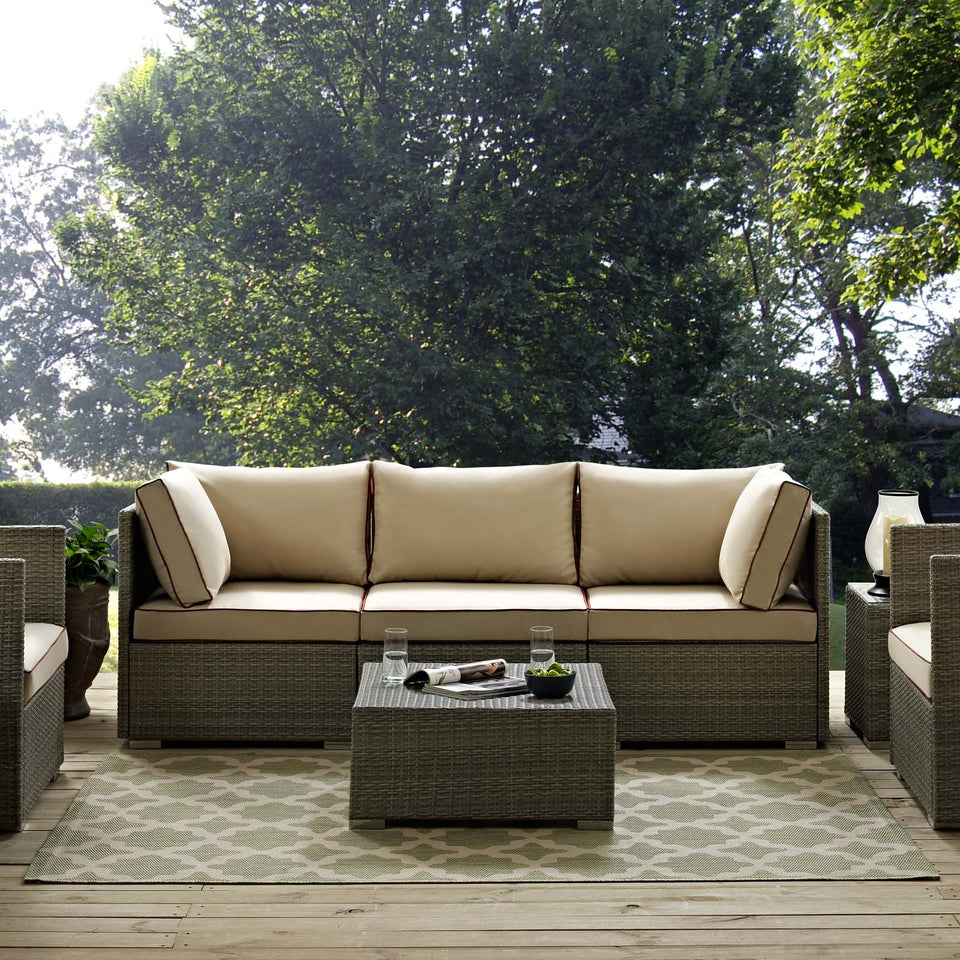 Cerelia Moroccan Trellis Indoor and Outdoor Area Beige and Light Green.