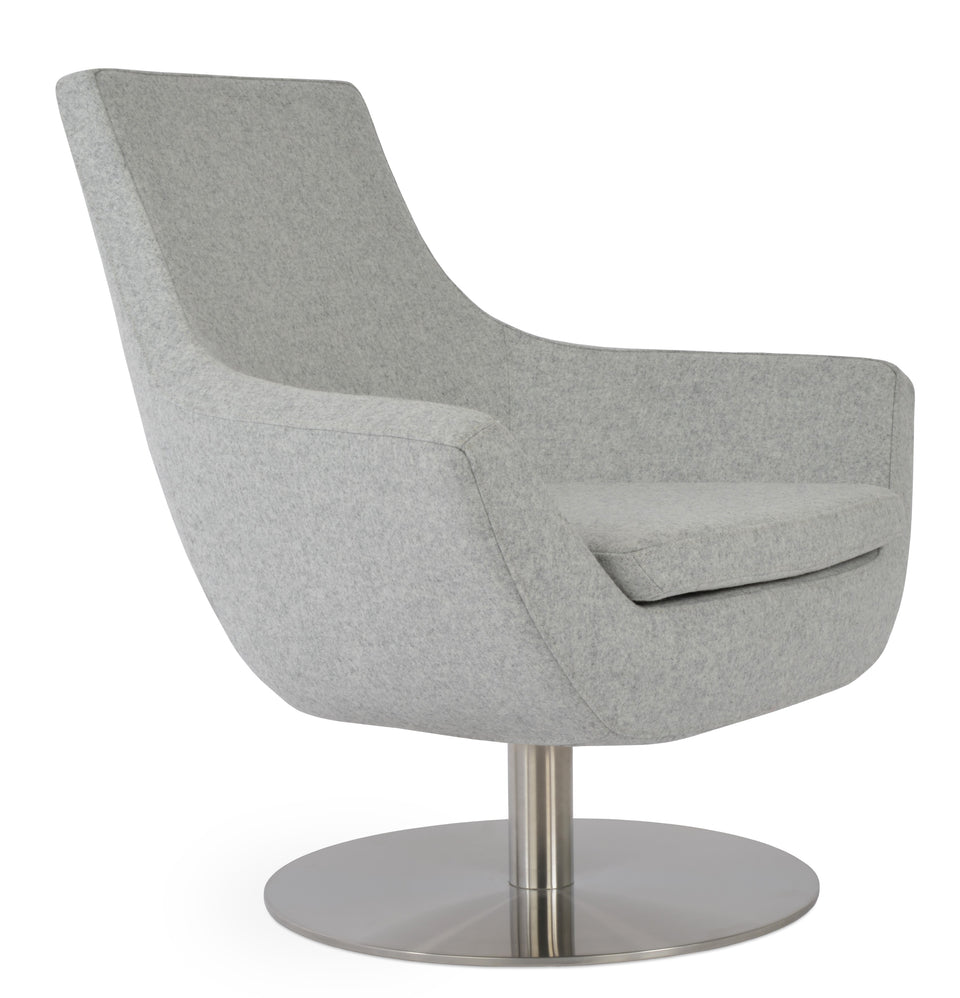 Rebecca Armchair Swivel Round.