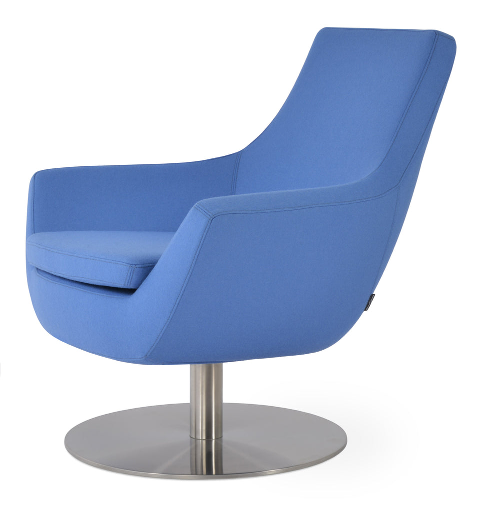 Rebecca Armchair Swivel Round.