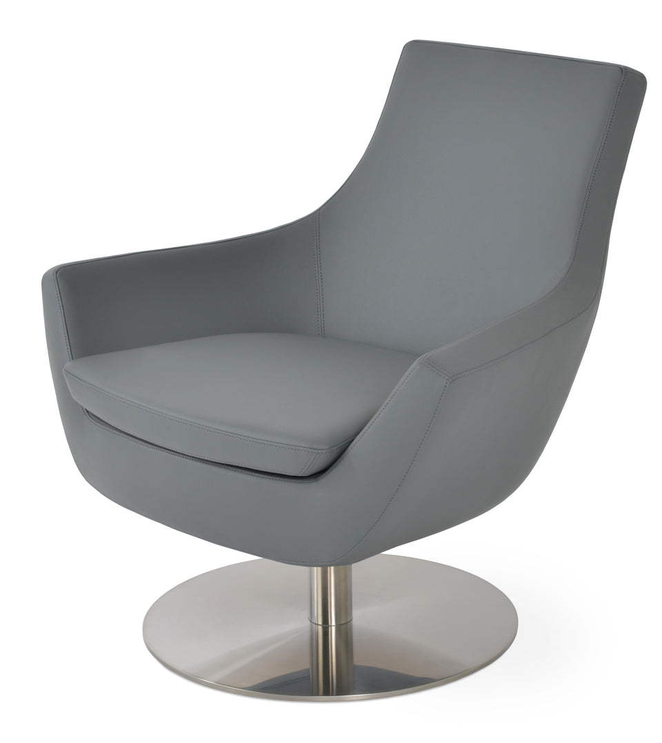 Rebecca Armchair Swivel Round.