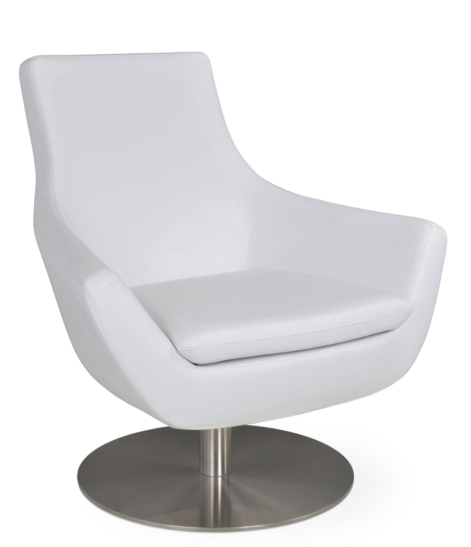 Rebecca Armchair Swivel Round.