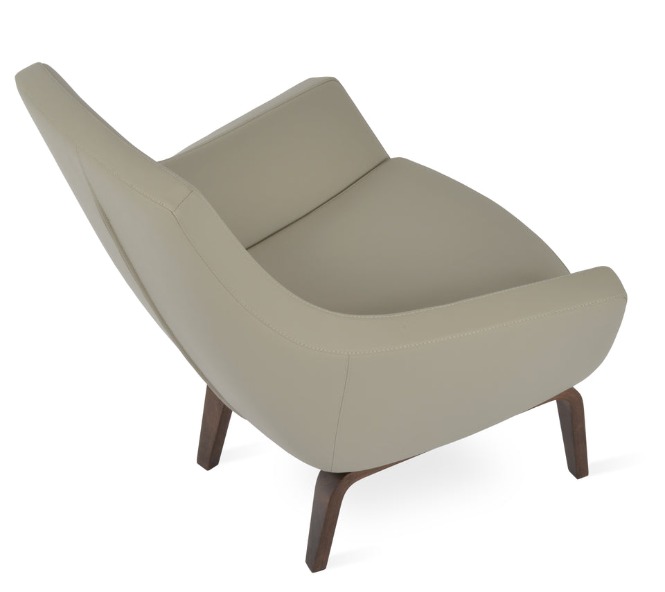 Rebecca Armchair Plywood Base.