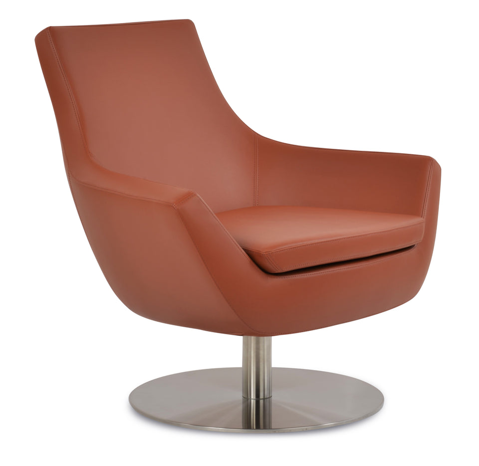 Rebecca Armchair Swivel Round.