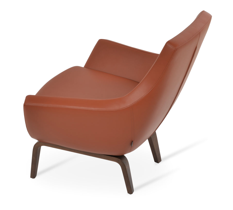 Rebecca Armchair Plywood Base.