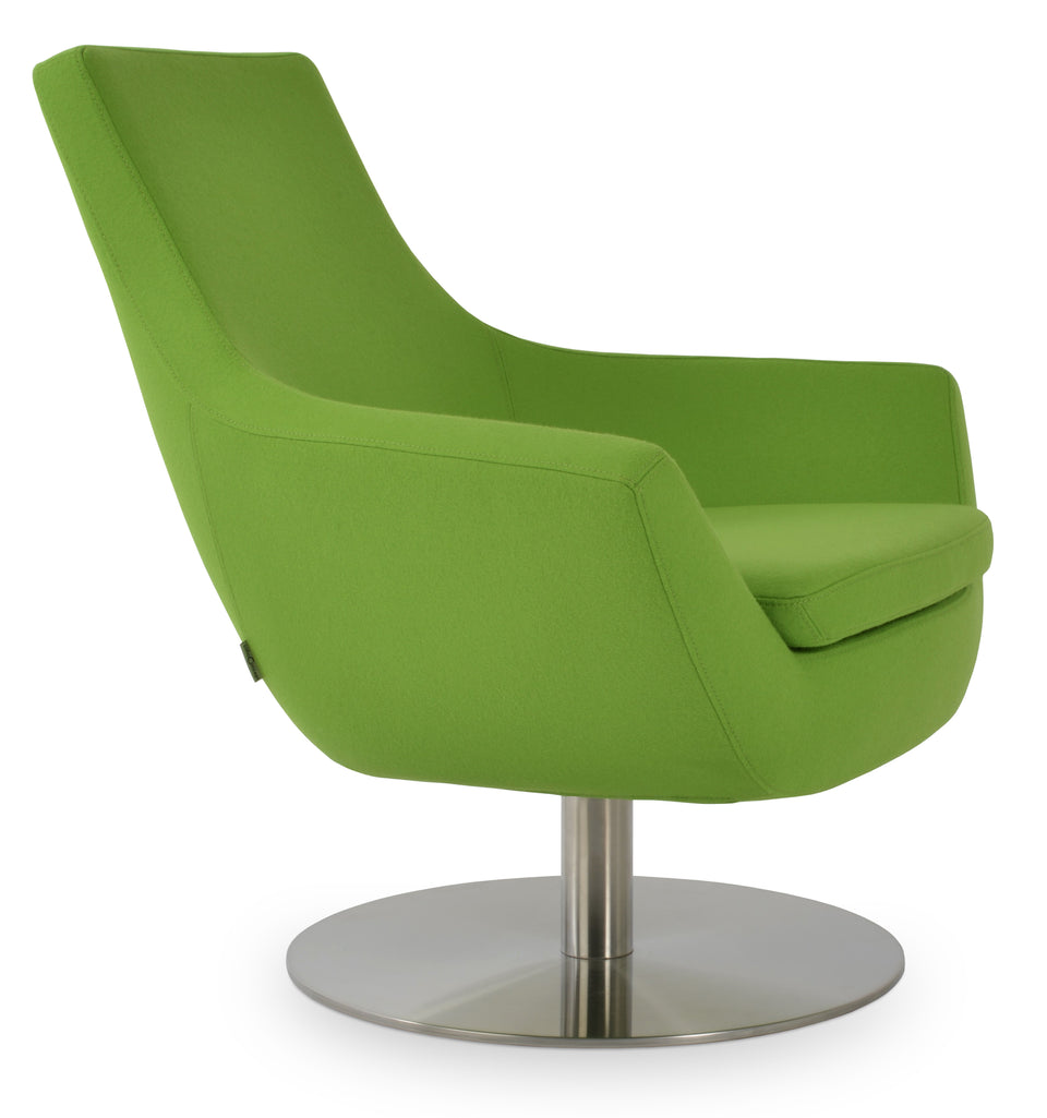 Rebecca Armchair Swivel Round.