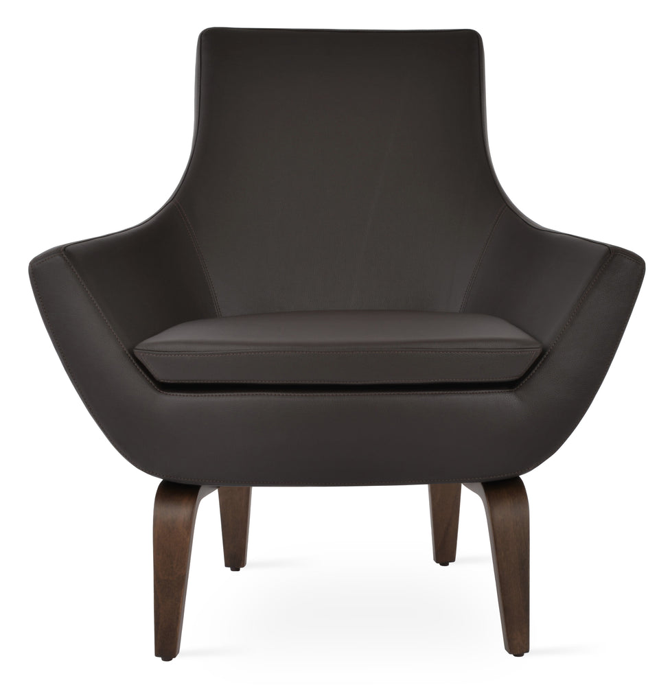 Rebecca Armchair Plywood Base.