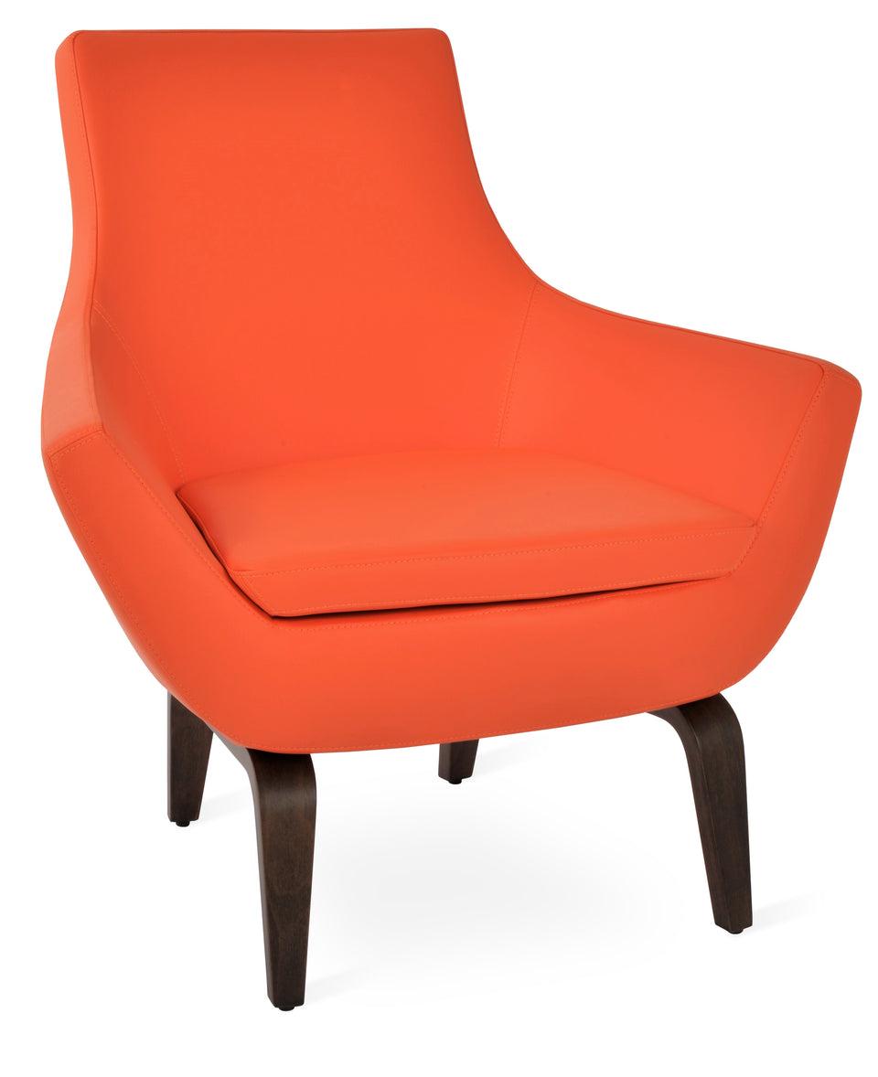 Rebecca Armchair Plywood Base.