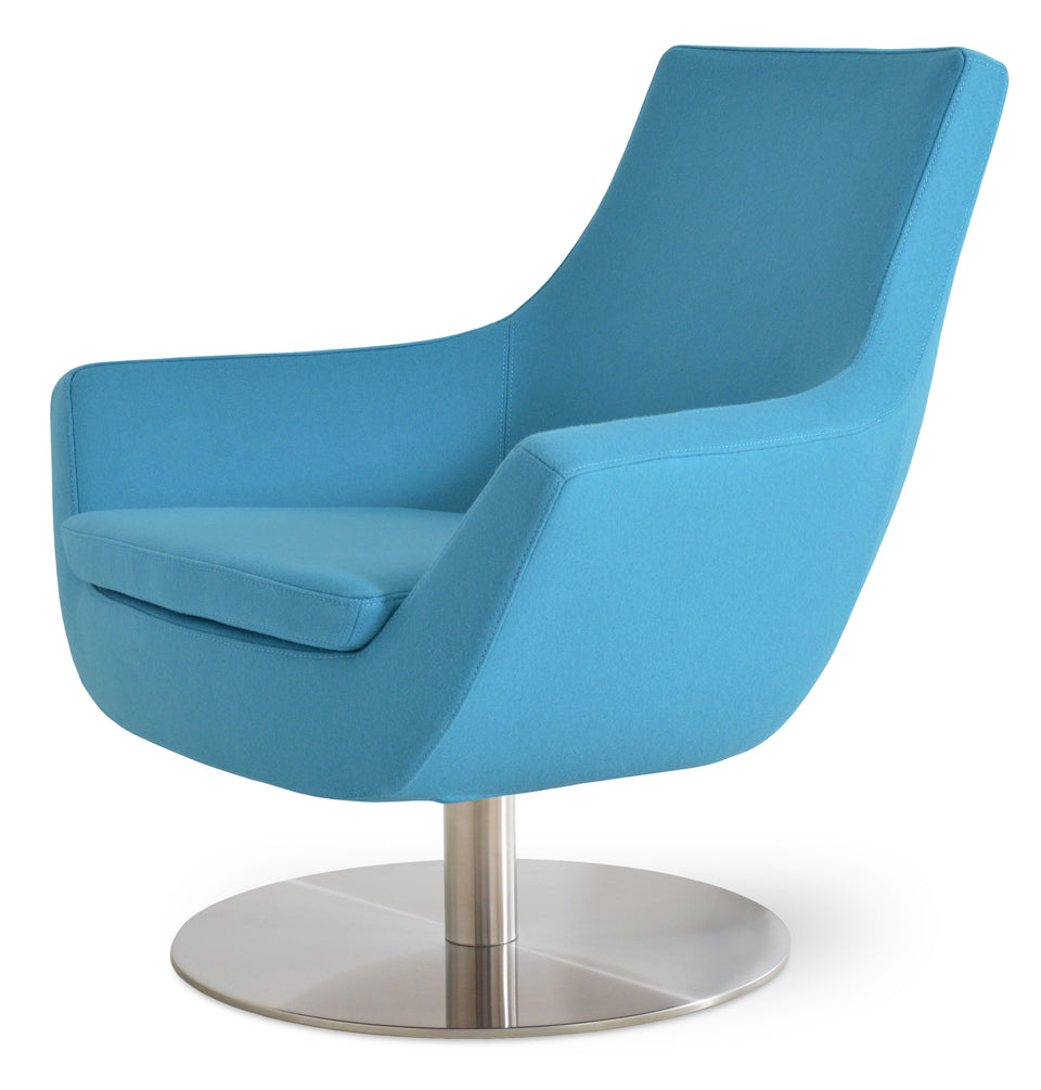Rebecca Armchair Swivel Round.