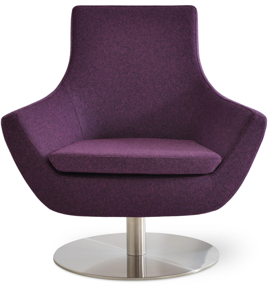 Rebecca Armchair Swivel Round.