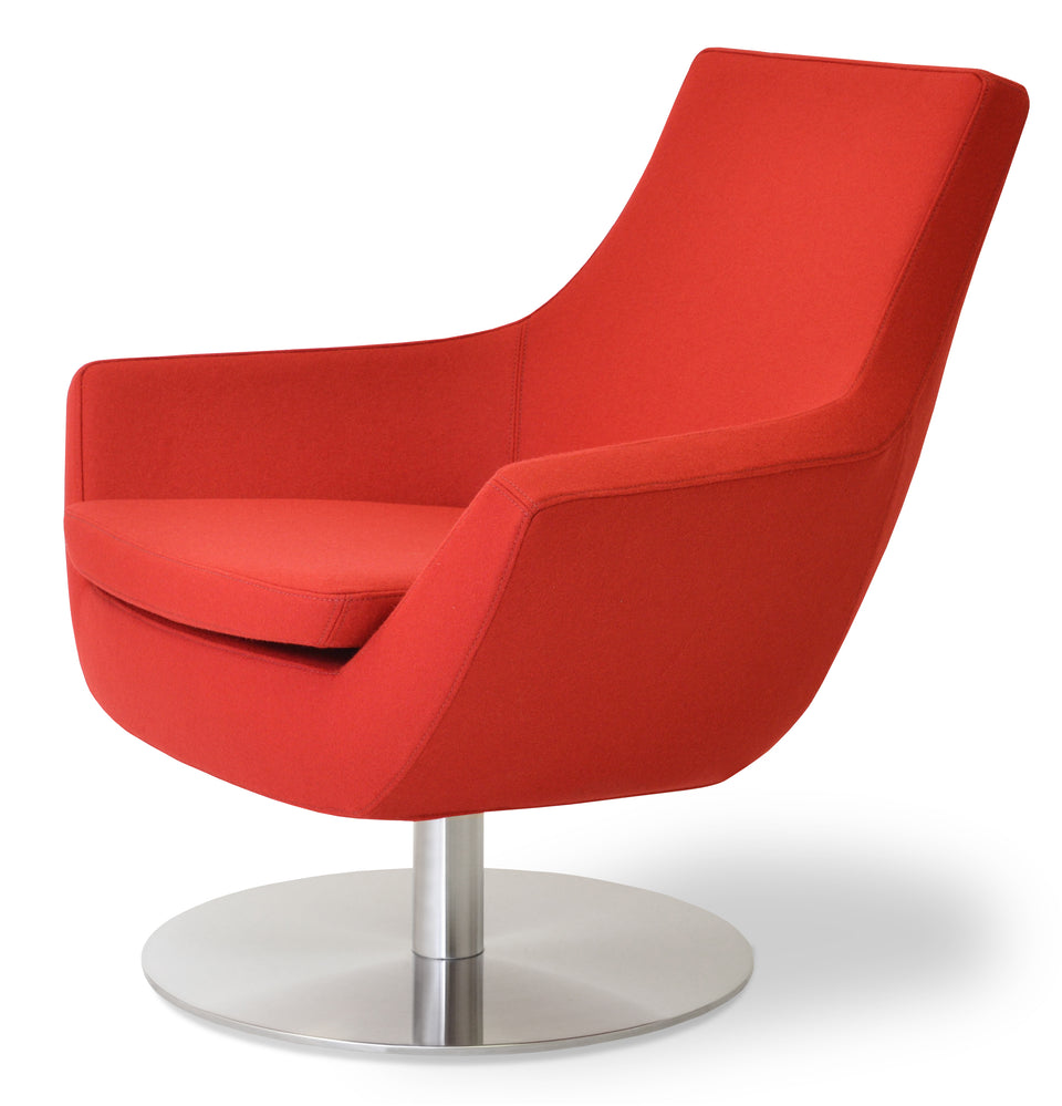 Rebecca Armchair Swivel Round.