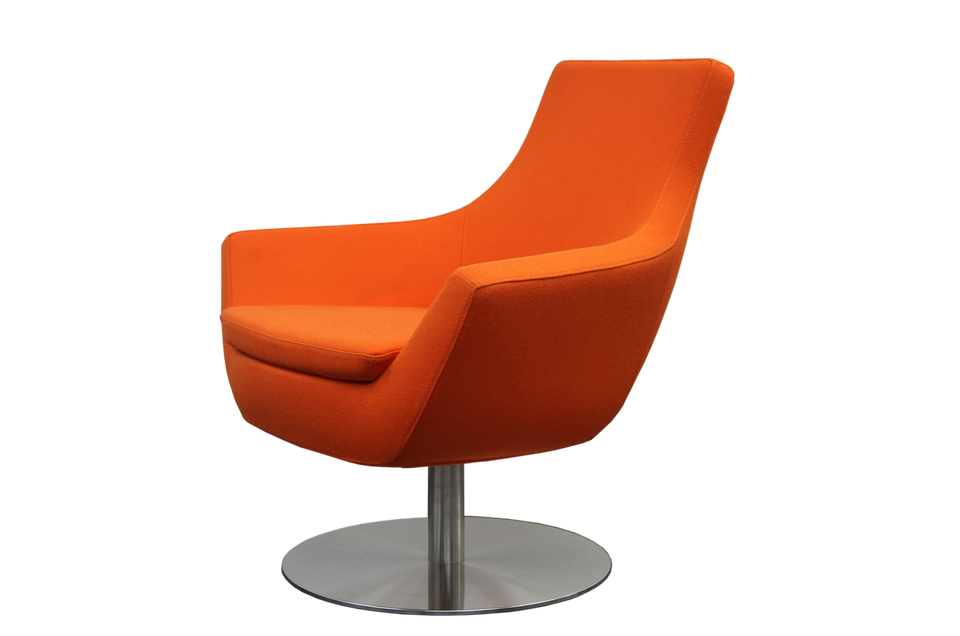 Rebecca Armchair Swivel Round.