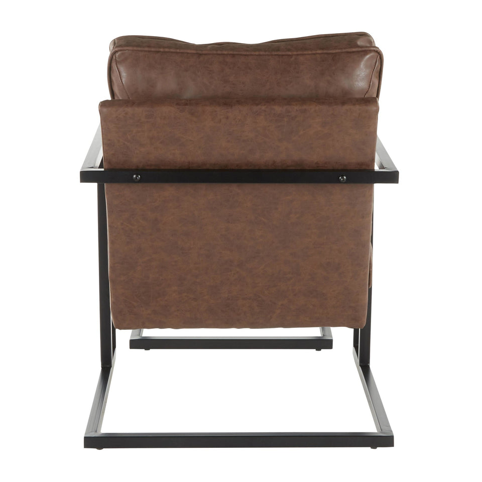 Roman Lounge Chair + Ottoman.