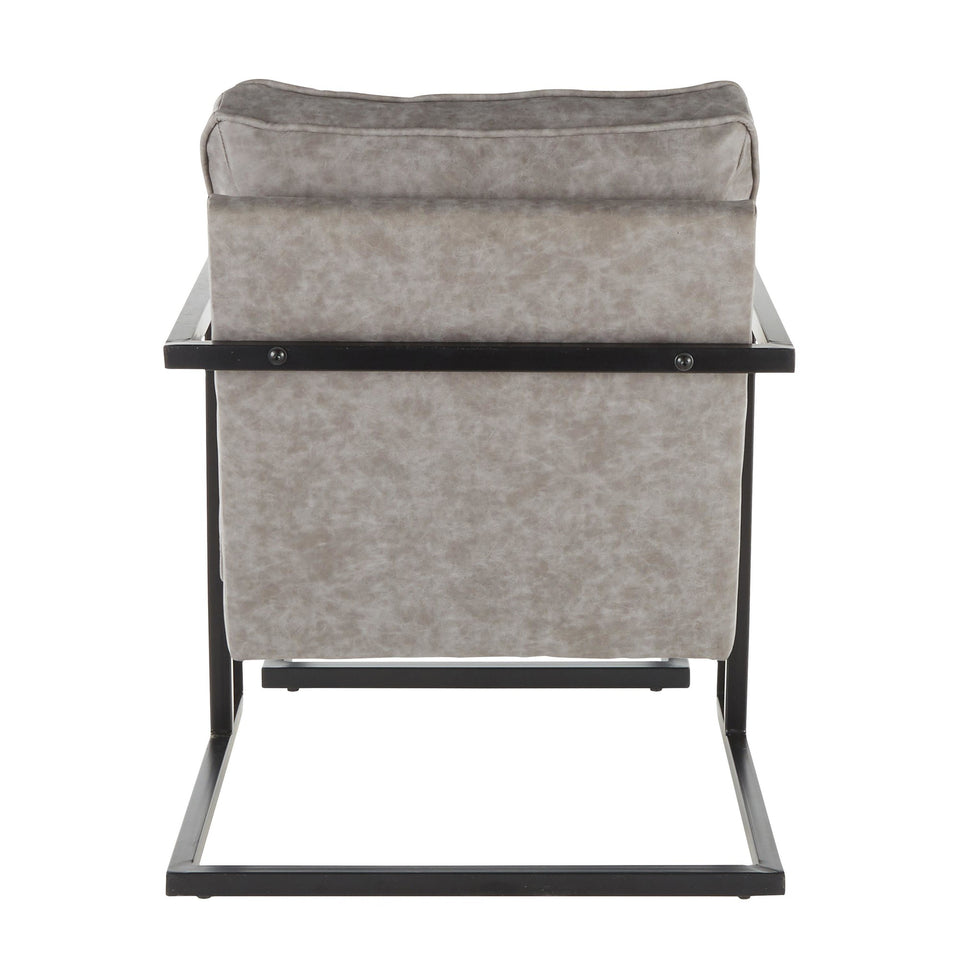 Roman Lounge Chair + Ottoman.