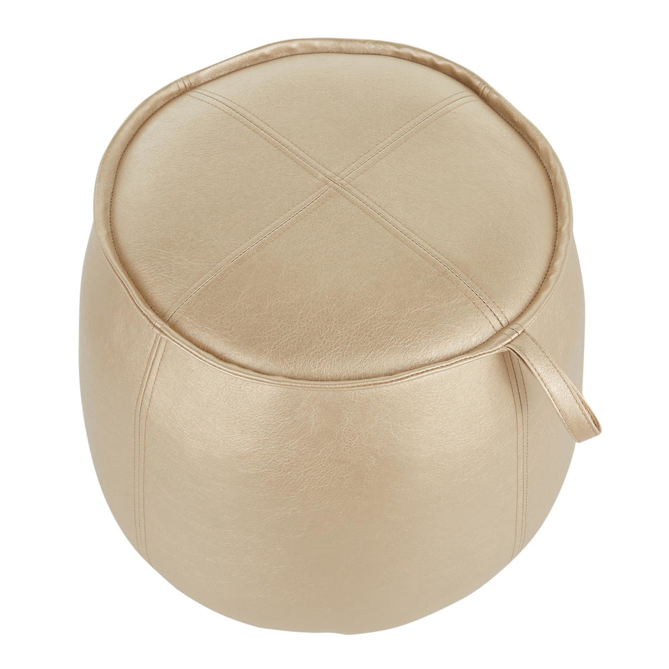 Round Ottoman.