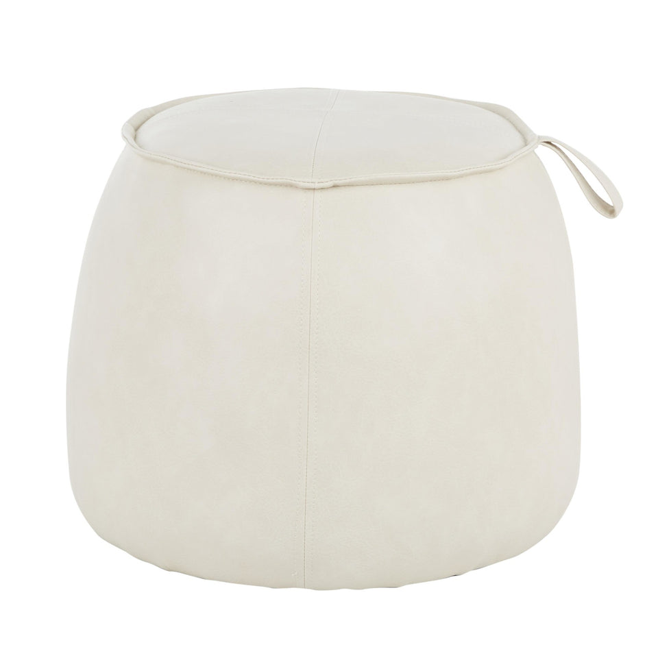 Round Ottoman.